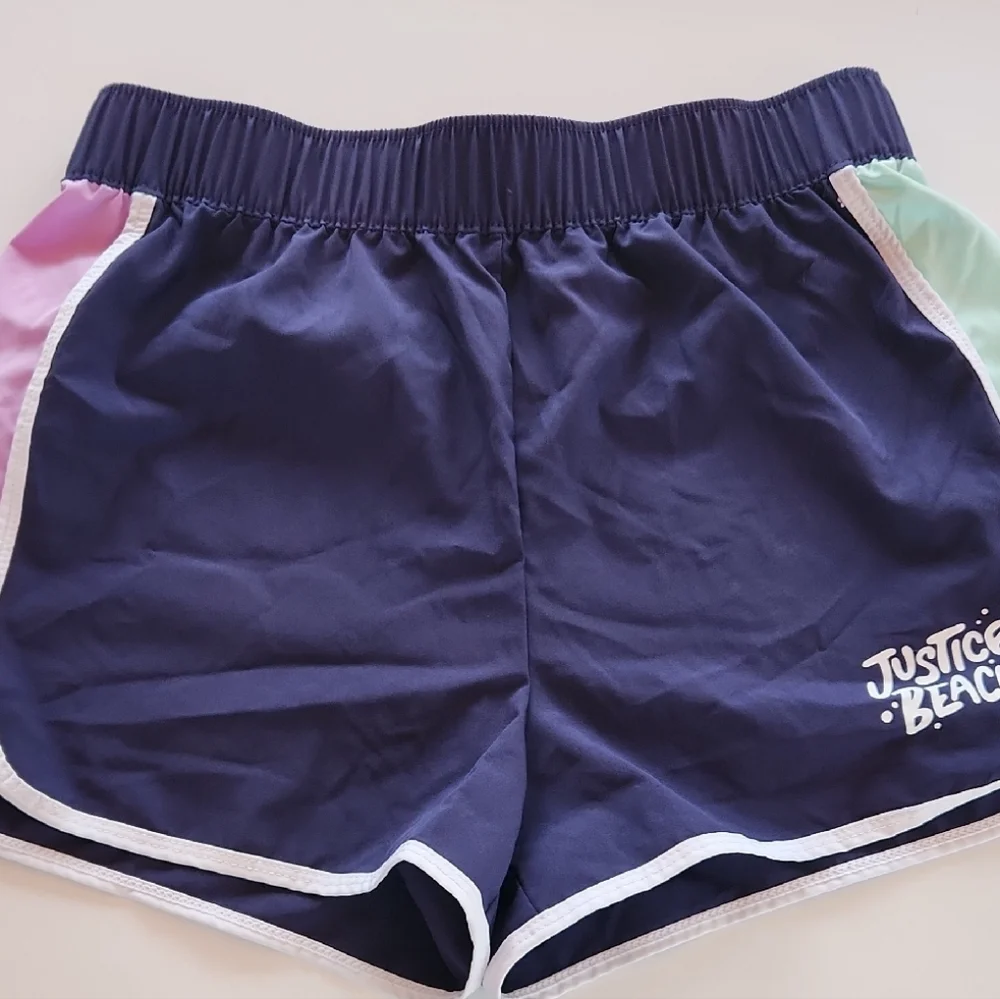 Justice Beach Navy Shorts Size XL